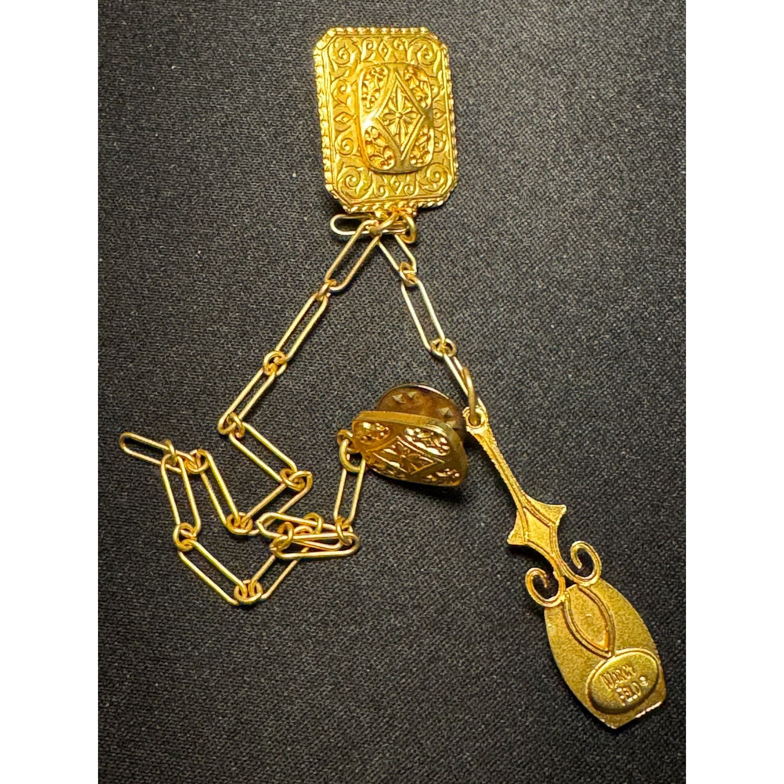 Other Marcy Feld Double Pin Brooch with Long Charm Size ONE SIZE - 2 Thumbnail