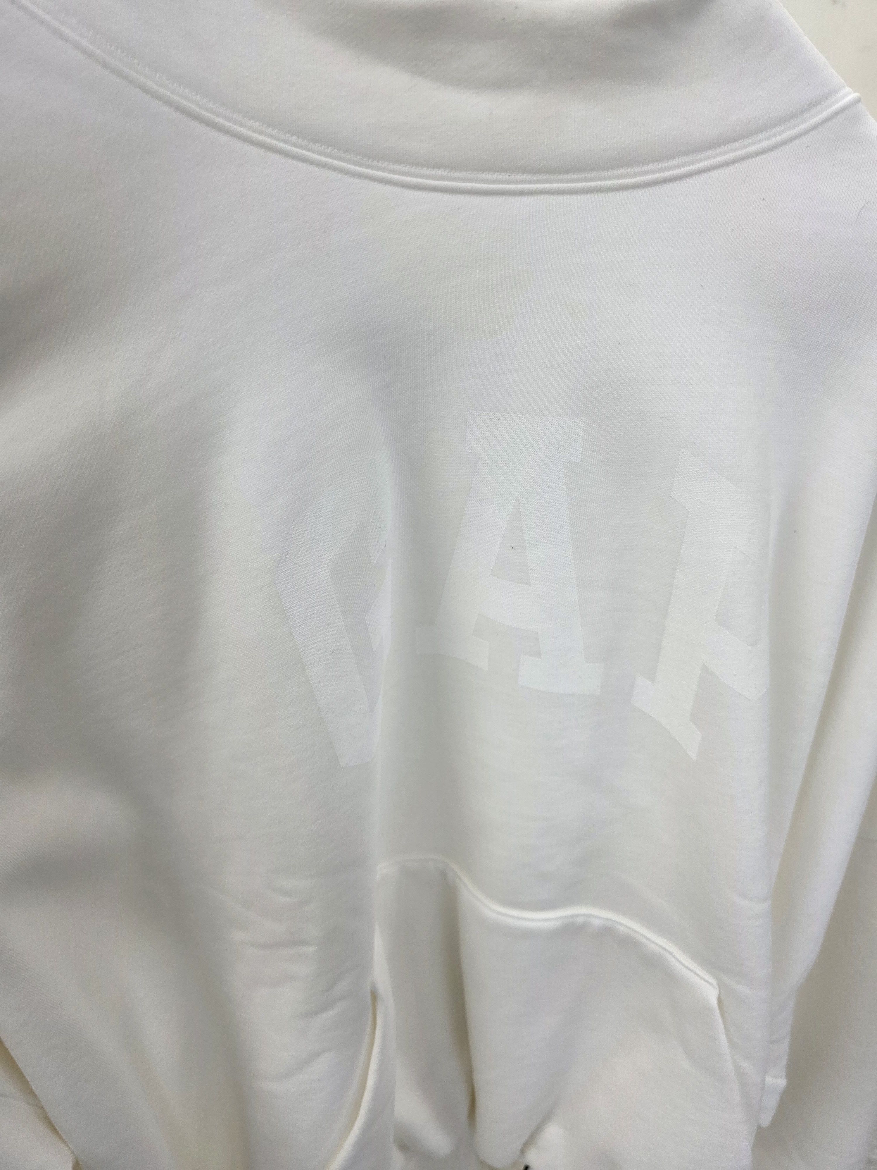 Balenciaga × Gap × Yeezy YEEZY GAP BALENCIAGA DOVE HOODIE WHITE 2xl 469530-01 Size US XXL / EU 58 / 5 - 2 Thumbnail
