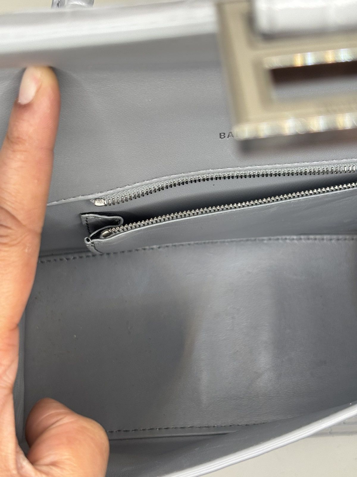 Balenciaga Balenciaga HourGlass Embossed Leather Too Handle Size ONE SIZE - 13 Thumbnail