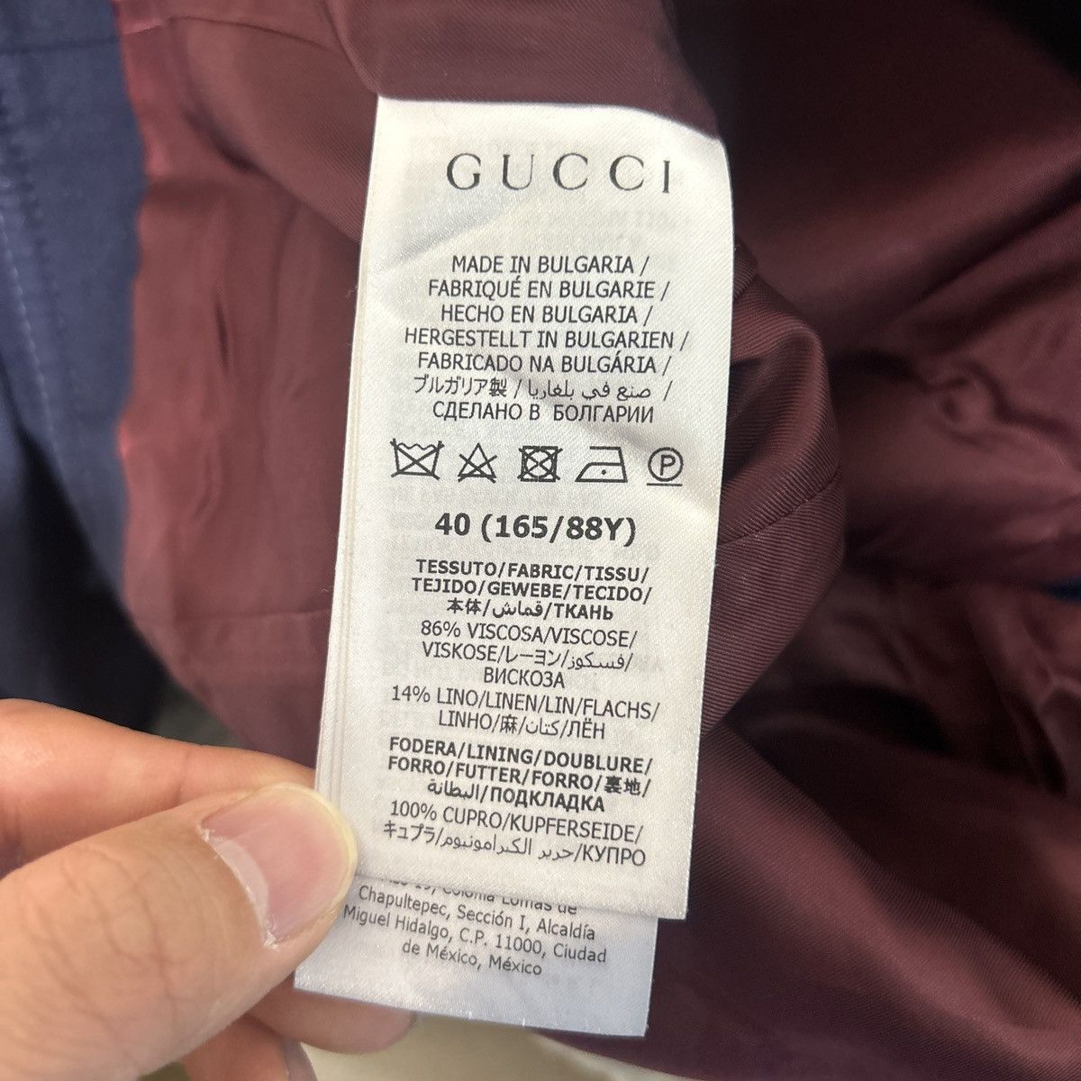Gucci Gucci jacket uniform non-for-sale item 40 size Navy Size M / US 6-8 / IT 42-44 - 5 Thumbnail