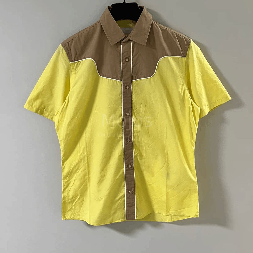 Prada Sz 38 Prada Western Style Color Joint Shirt-2508 Size US M / EU 48-50 / 2 - 1 Thumbnail