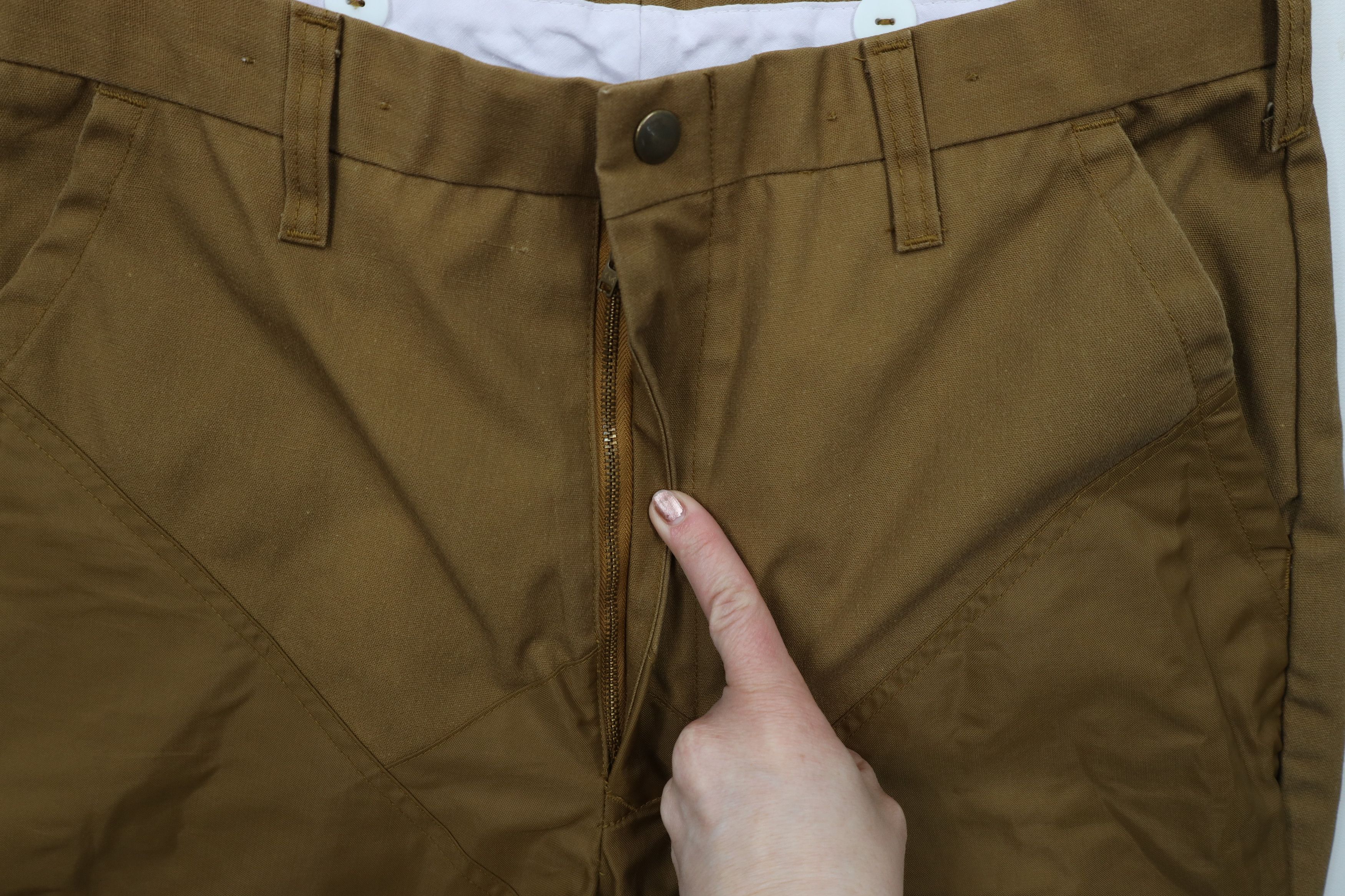 Vintage Vintage 90s Streetwear Hunting Field Brush Pants Brown Size US 32 / EU 48 - 6 Thumbnail