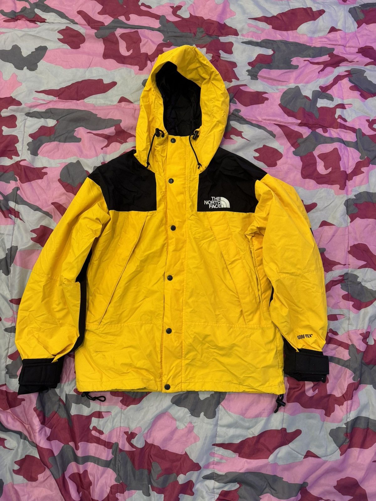 Yellow North Face Gore Tex Jacket | Grailed