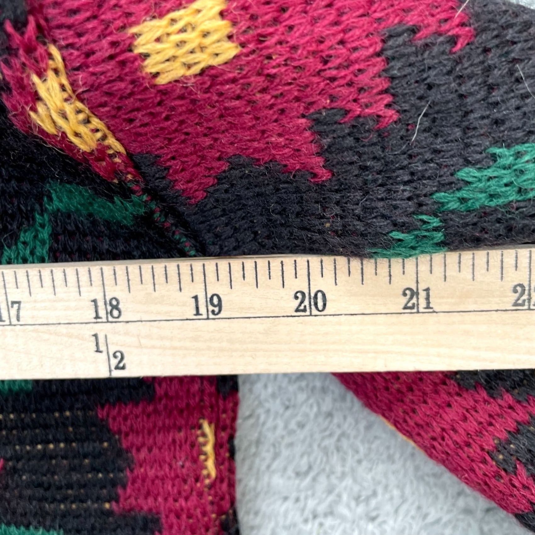 Vintage VINTAGE Sweater Mens Medium Black Geometric Wool Turtleneck Heavy Grandpa 80s Size US M / EU 48-50 / 2 - 8 Thumbnail