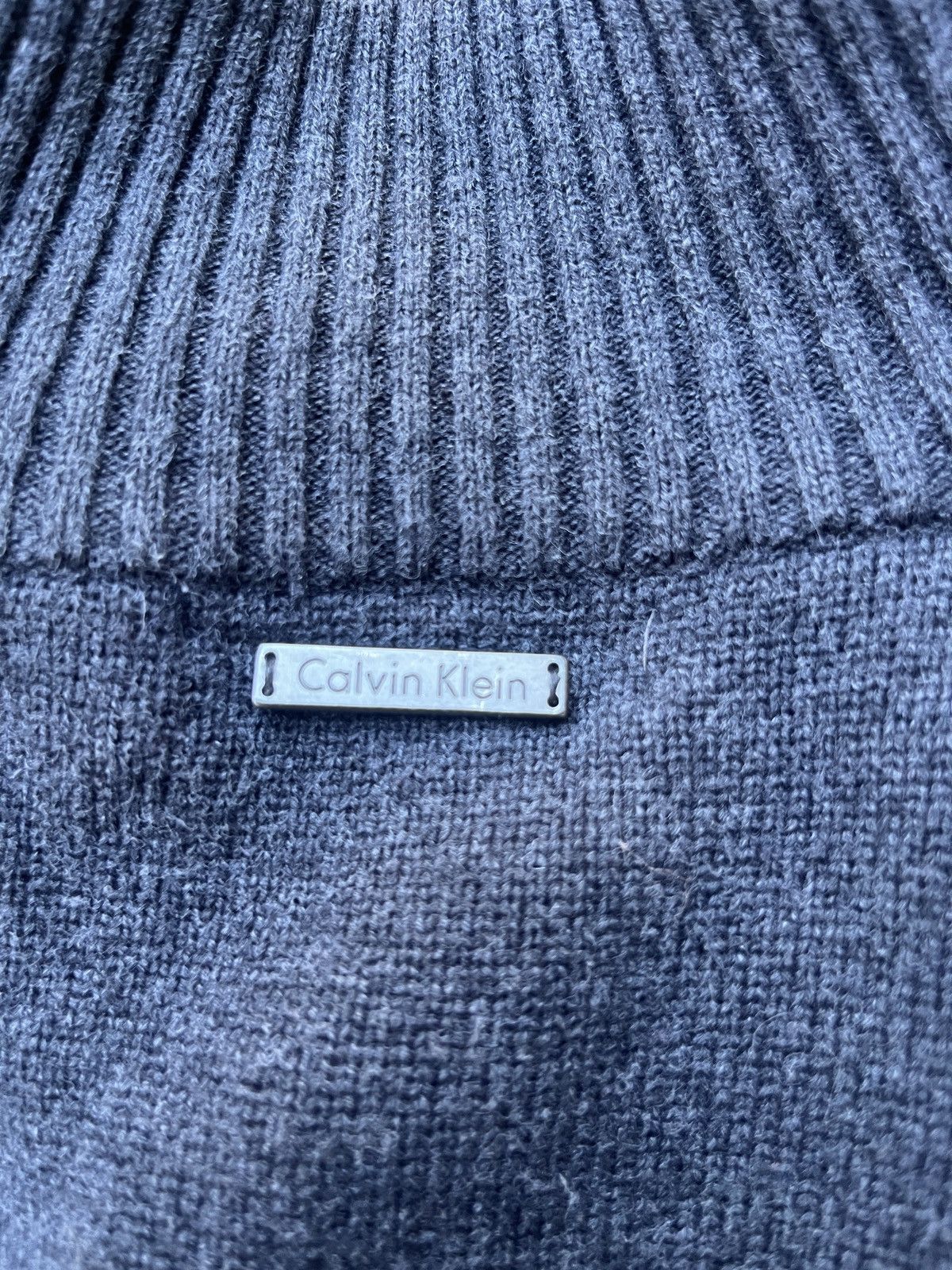 Calvin Klein Calvin Klein Vintage Zip Knitted Cardigan Size US M / EU 48-50 / 2 - 6 Thumbnail