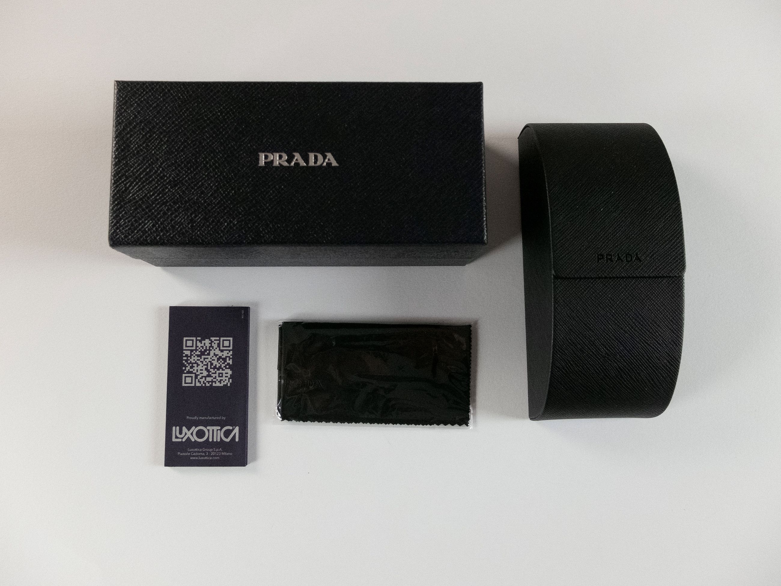 Prada PRADA brown tortoise shell square frame sunglasses Italy Size ONE SIZE - 8 Thumbnail