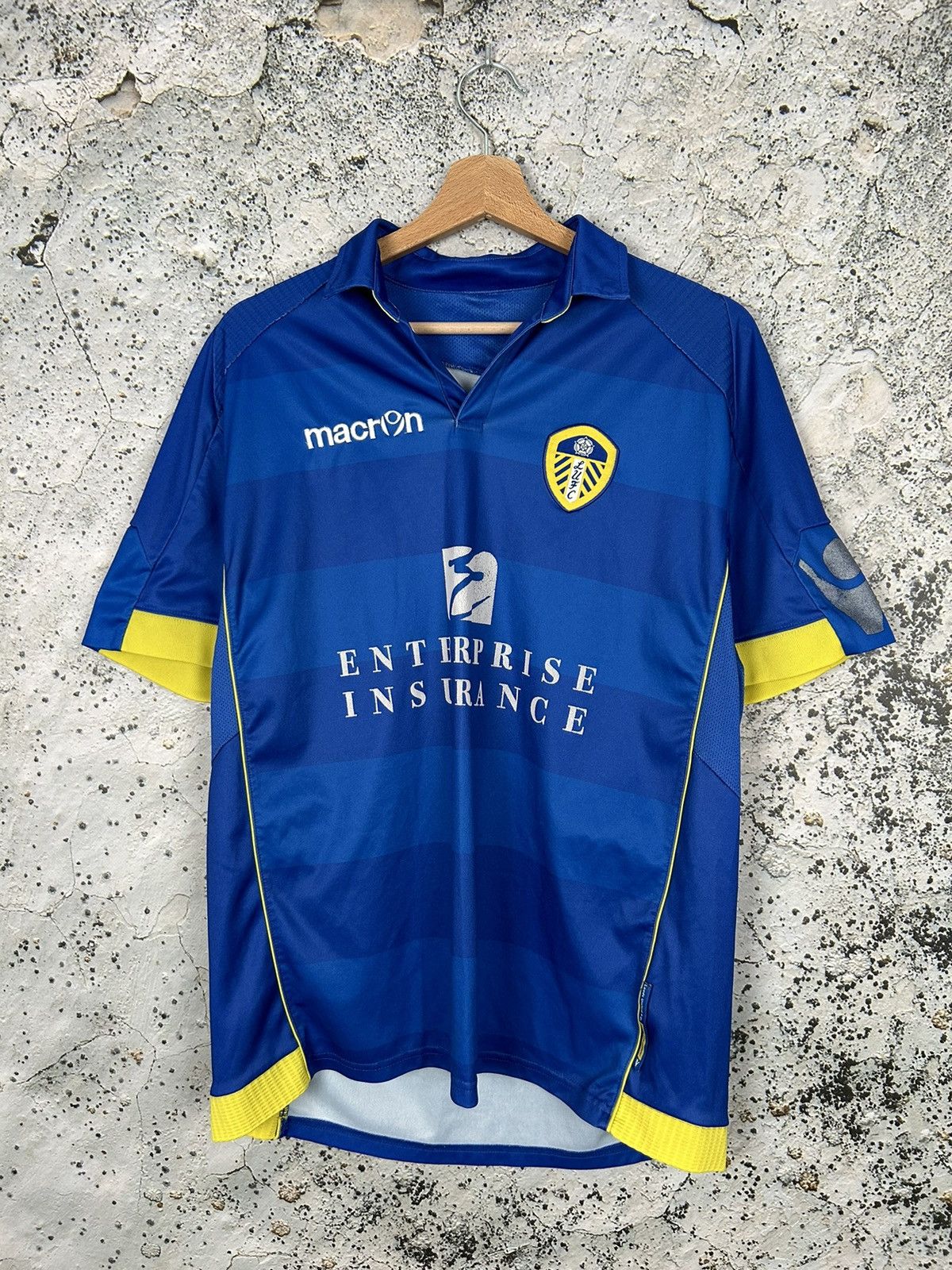 Macron Vintage Leeds United Macron Soccer Jersey Football Size US M / EU 48-50 / 2 - 1 Thumbnail