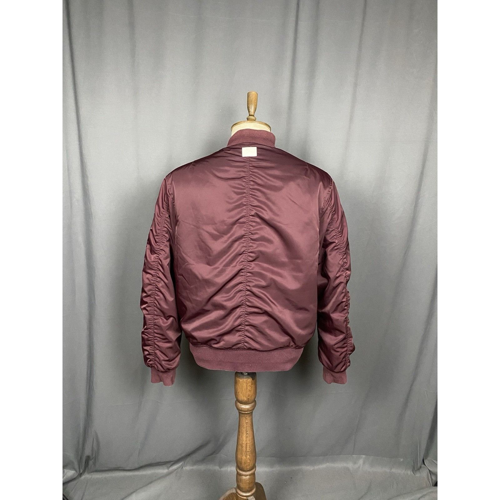 Lacoste Lacoste LIVE! Dark Red Burgundy Insulated Padded Winter Bomb Size US XXL / EU 58 / 5 - 8 Thumbnail