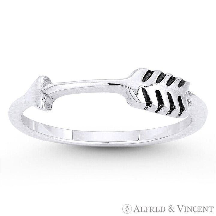 Other Arrow & Quill Archery Stackable Ring in .925 Sterling Silver Size ONE SIZE - 1 Preview
