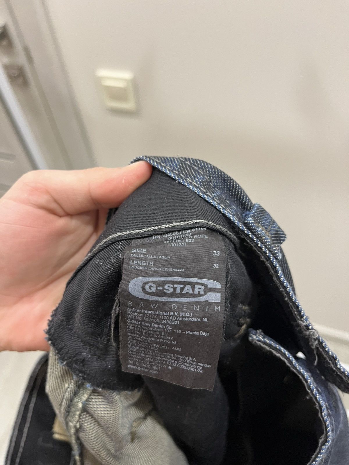 G-Star G-Star Raw Y2K Jeans 3301 Straight Vintage W33 L32 Y2K Drip Size US 33 - 9 Thumbnail