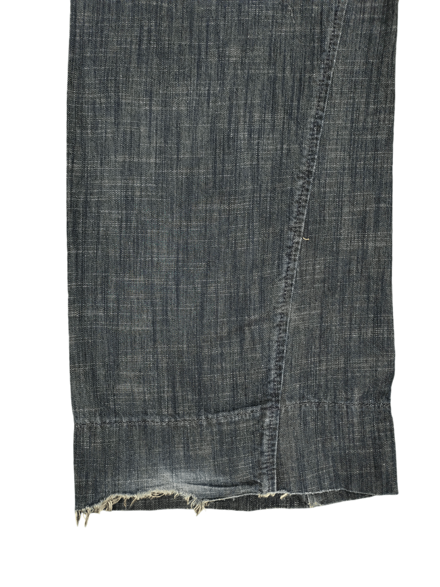 Comme des Garcons × Undercover Loose Jeans Banana Republic Distress Denim Wide Leg Low Rise Size US 29 - 15 Thumbnail