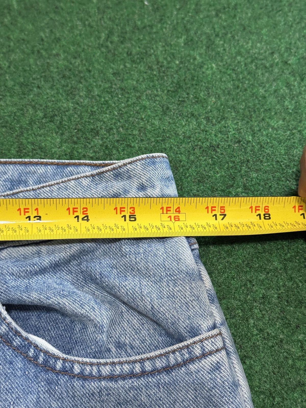 Sonoma Vtg 70s Sonoma Bootcut Flare 36x30 Distressed Jeans Size US 36 / EU 52 - 4 Thumbnail
