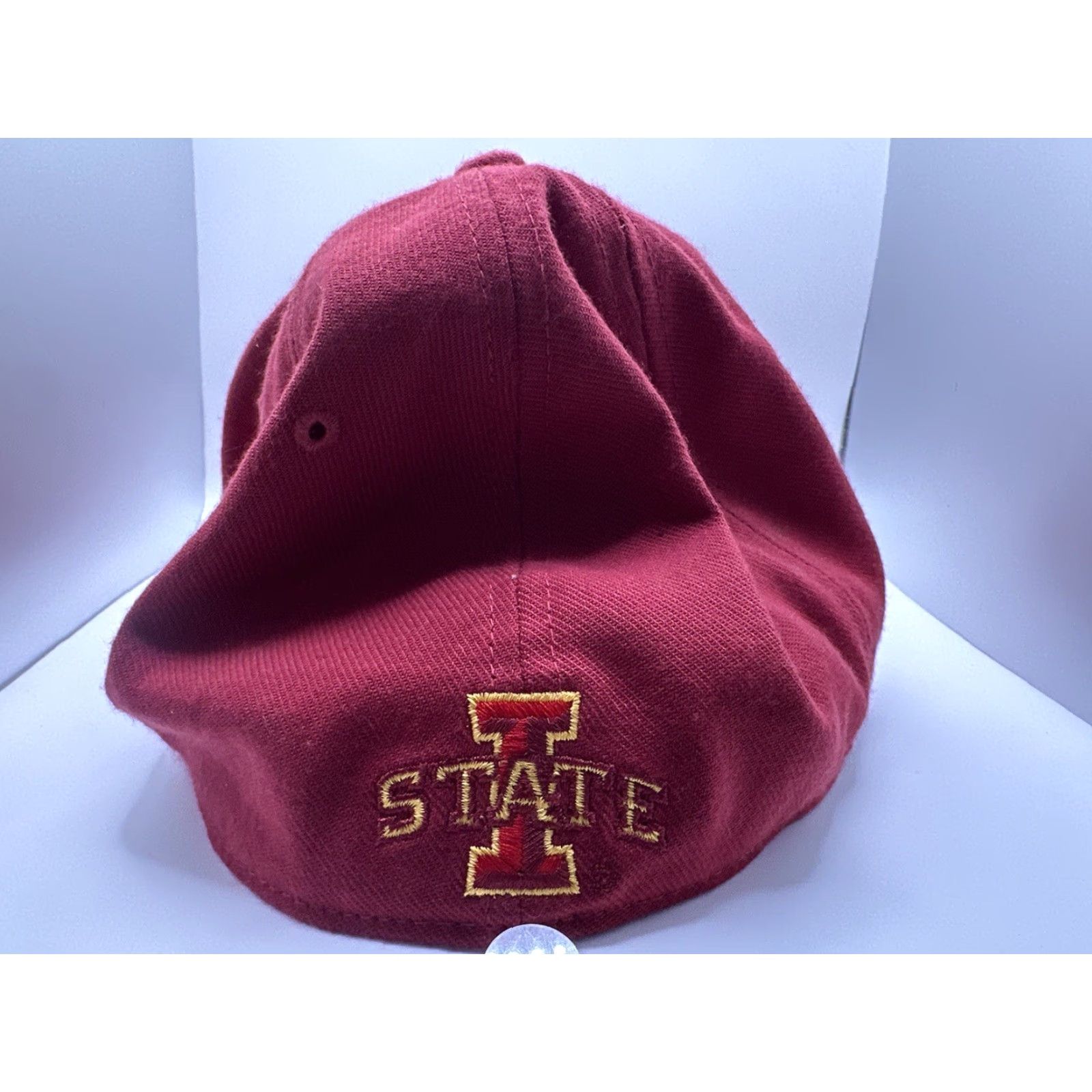 Nike VINTAGE NIKE IOWA STATE CYCLONES MENS CRIMSON RISE STRUCTURED SWOOSH FLEX HAT Size ONE SIZE - 6 Thumbnail
