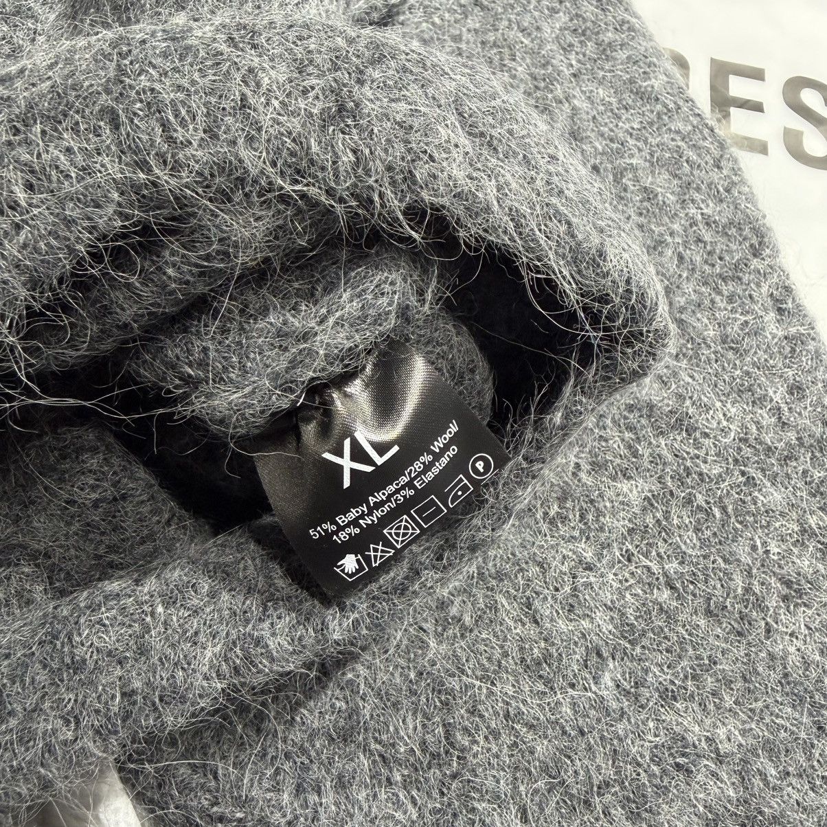 Represent Clo. Represent Alpaca Knit Sweater - Iron Size US XL / EU 56 / 4 - 4 Thumbnail