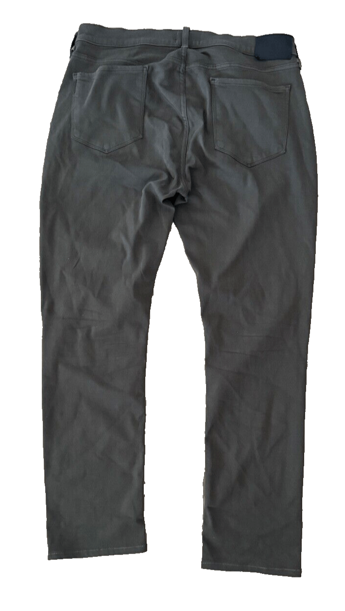 Paige Paige Jeans Mens 34x30 FEDERAL Slim Straight Gray Denim Size US 34 / EU 50 - 2 Thumbnail