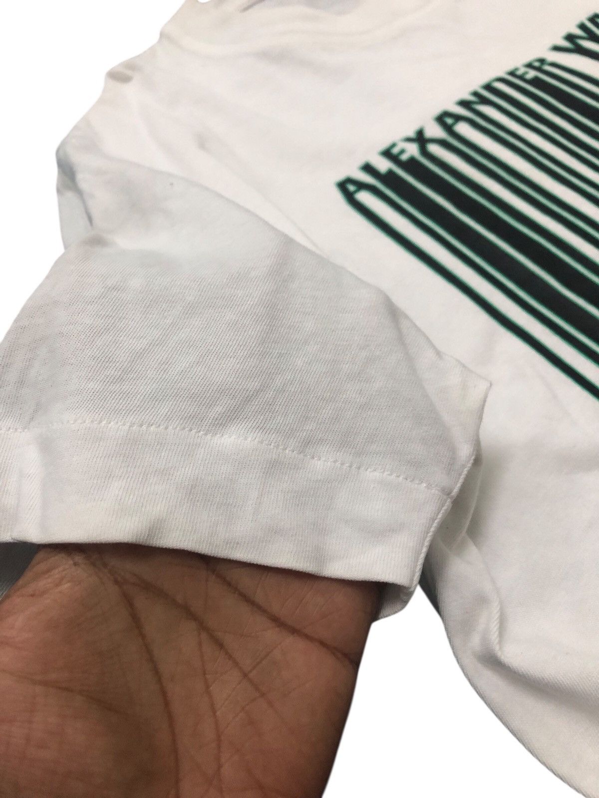 Alexander Wang × Designer Alexander Wang Barcode T shirt Size US XS / EU 42 / 0 - 5 Thumbnail