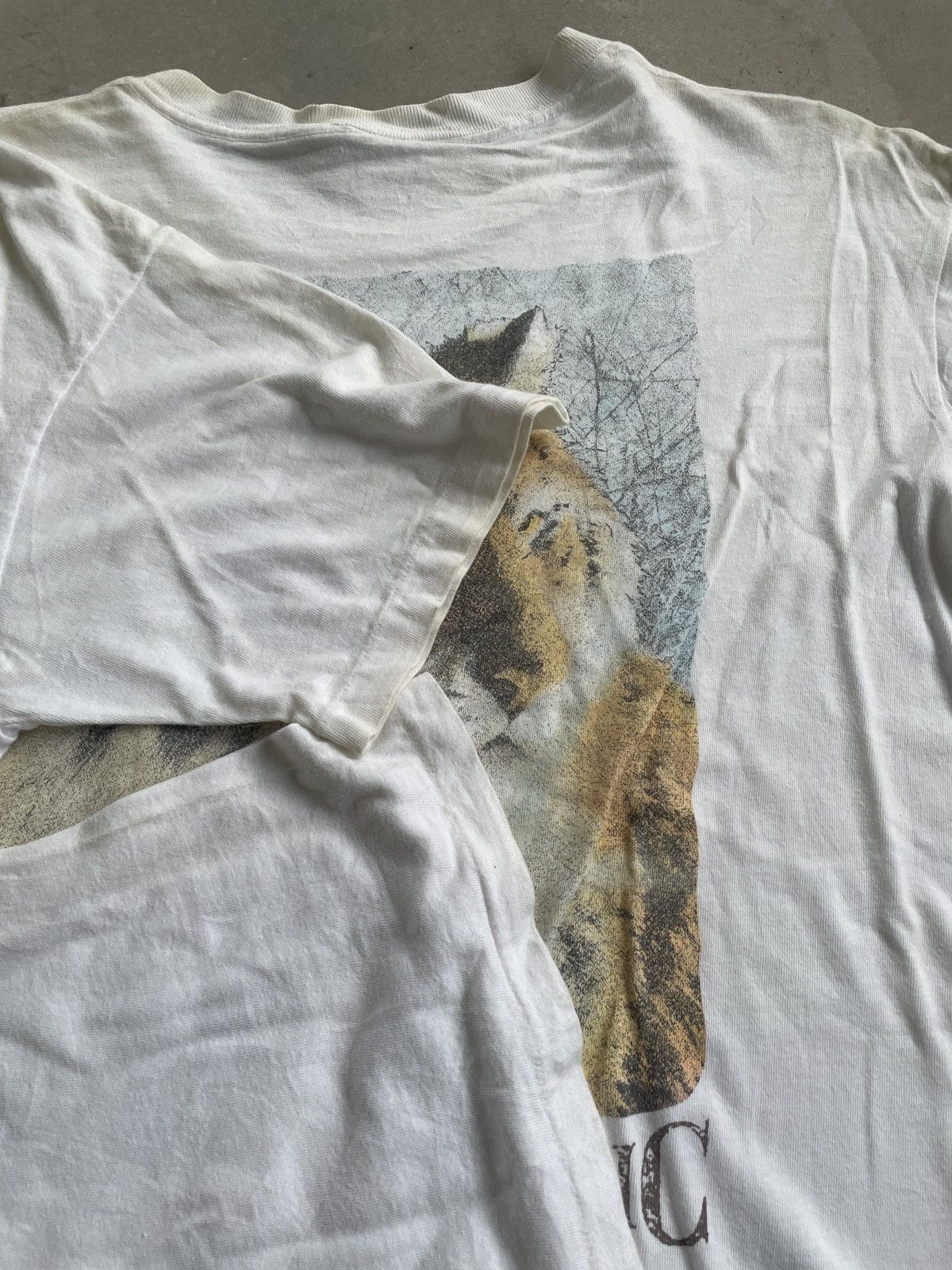 Banana Republic × Vintage VINTAGE BANA REPUBLIC POCKET TEE TIGER Size US XL / EU 56 / 4 - 3 Thumbnail