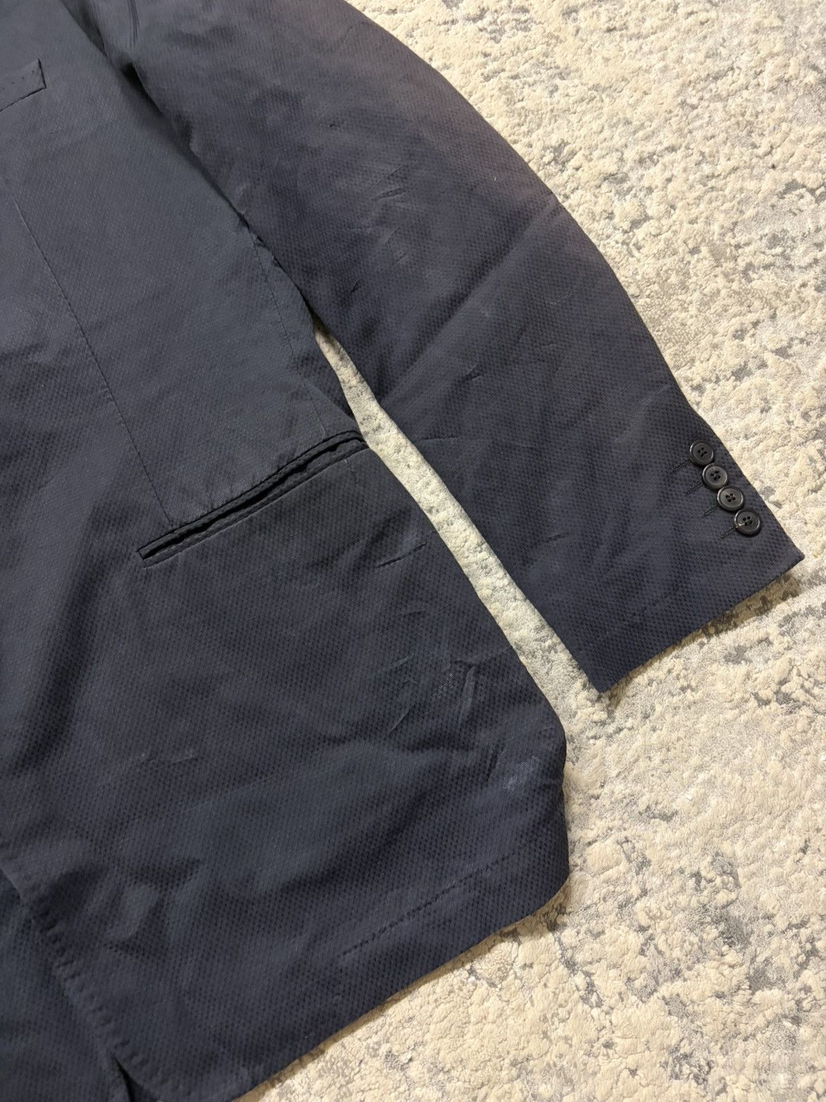 Dries Van Noten Dries Van Noten Cotton Linen Perforated Jacket Size US M / EU 48-50 / 2 - 5 Thumbnail