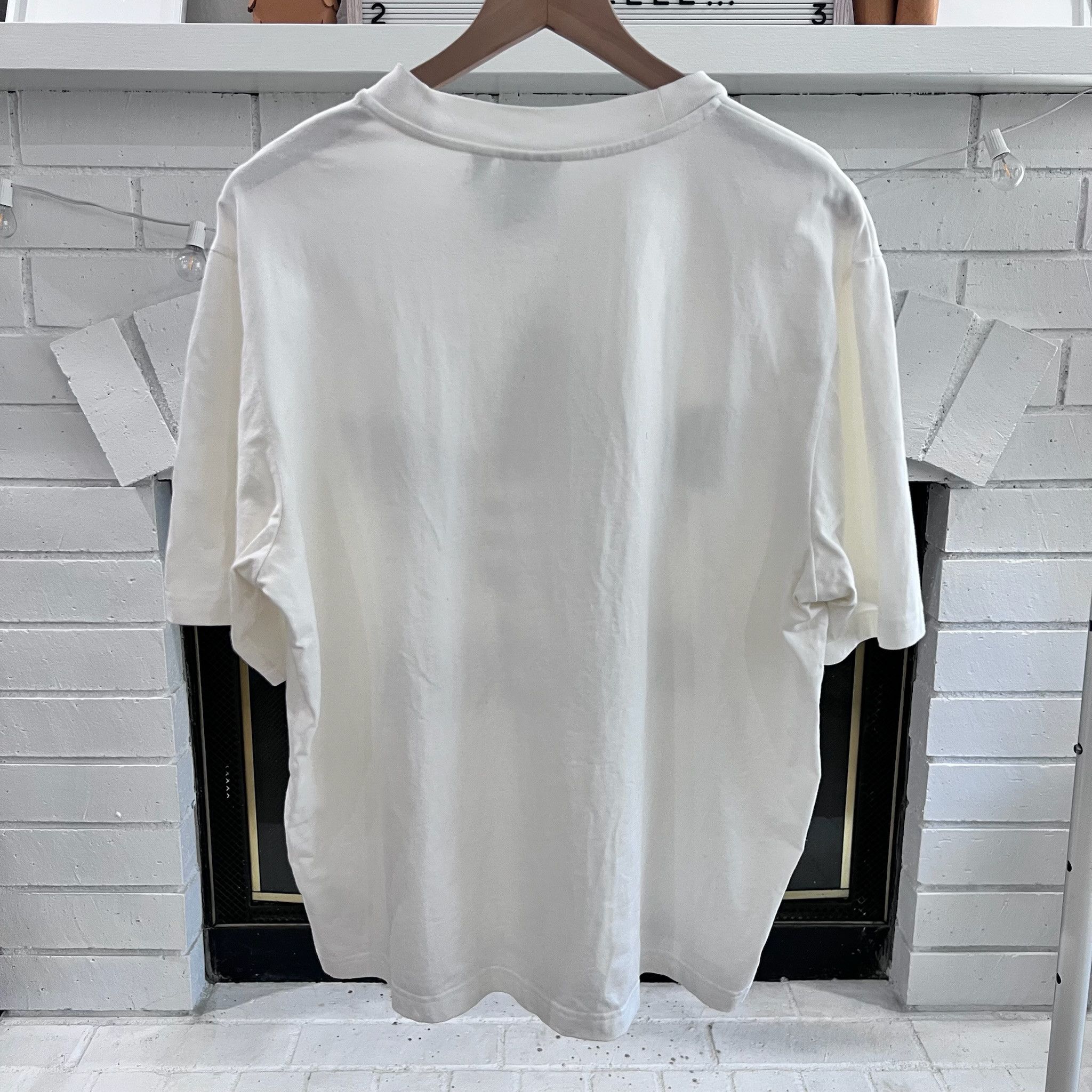 Adidas Adidas Big Logo Thick Cotton Short Sleeve Cropped Tshirt Size US L / EU 52-54 / 3 - 3 Thumbnail