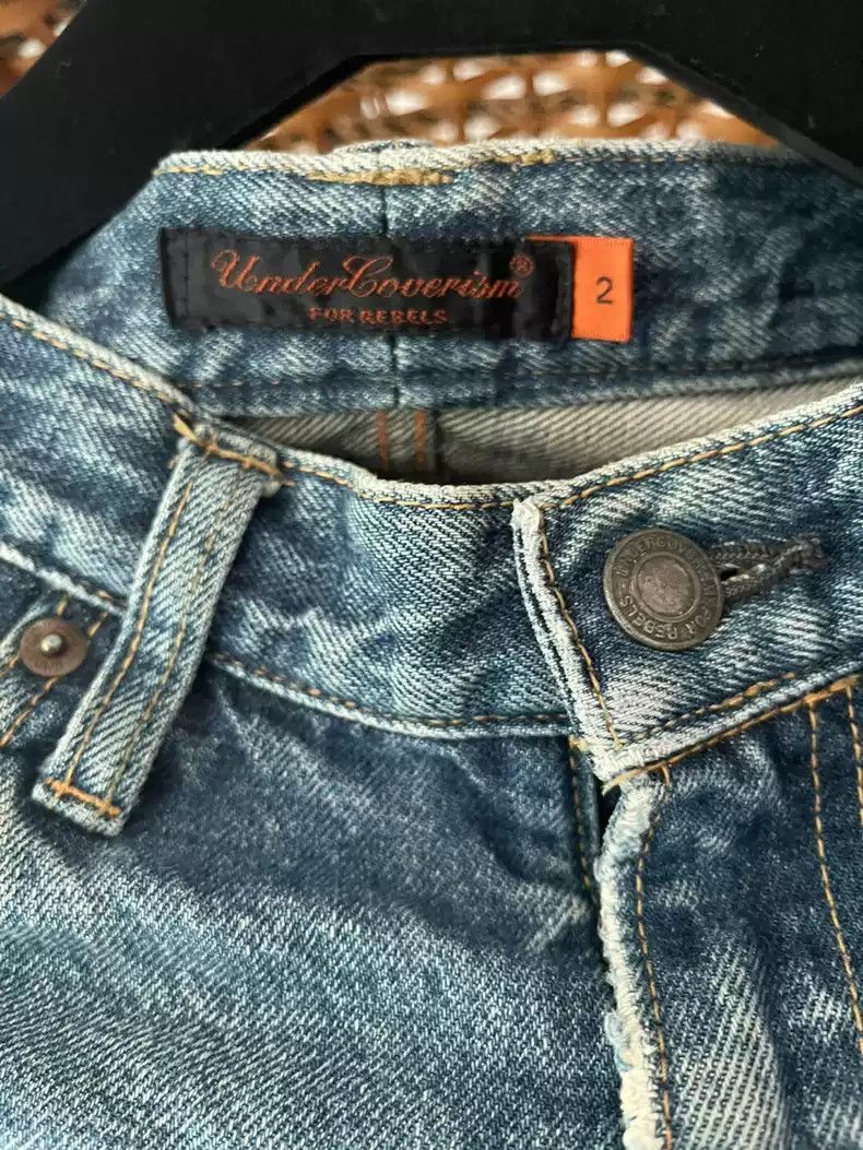 Undercover Undercover printed washed jeans Size US 32 / EU 48 - 4 Thumbnail
