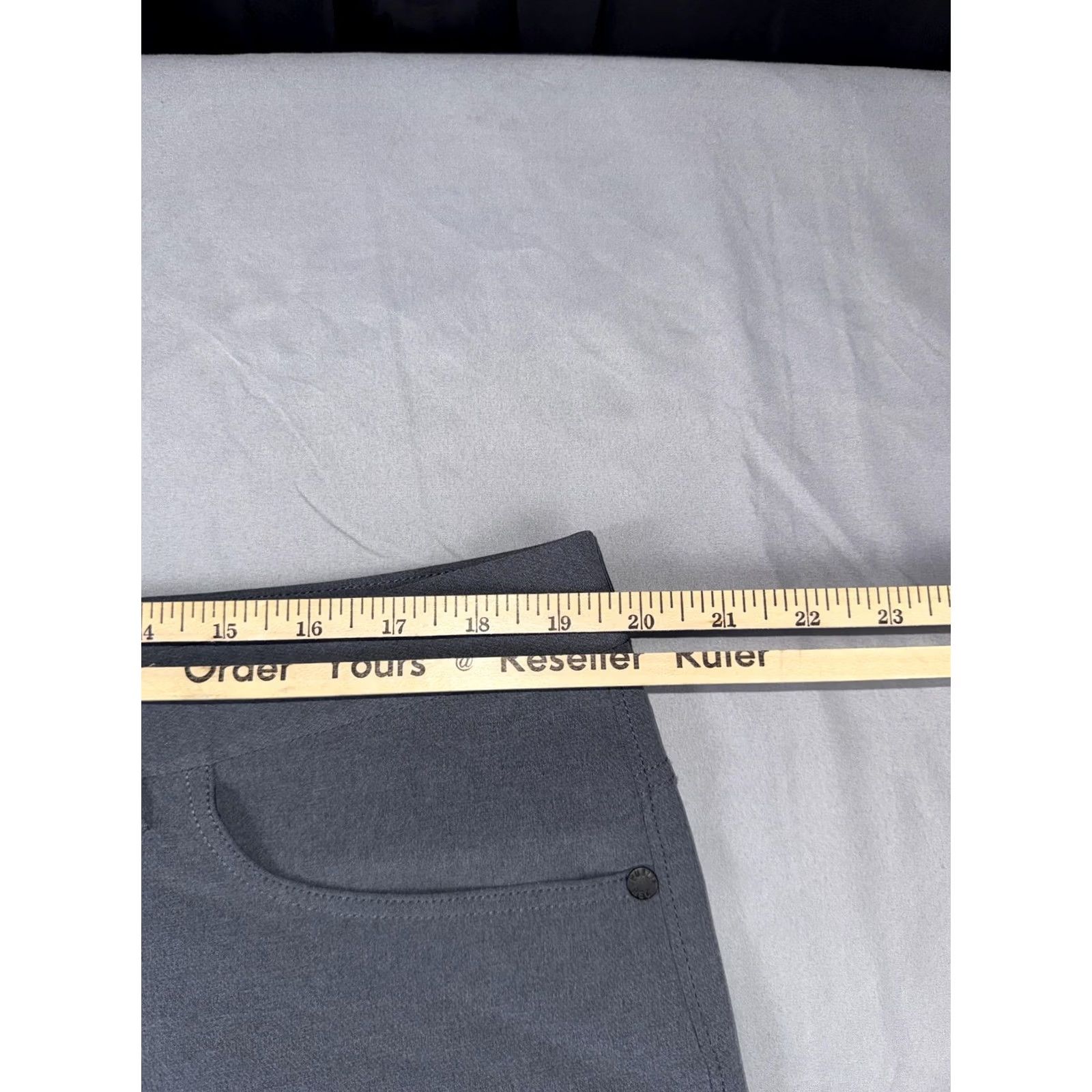 Vintage Public Rec Mens 38in Waist Size Chino Pants Gray Fit Size US 38 / EU 54 - 6 Thumbnail
