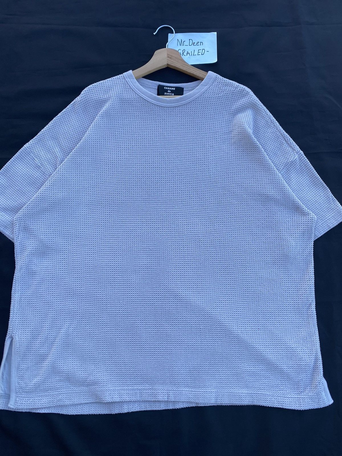 CABANE de ZUCCa Rare Cabane de Zucca by Issey Miyake Waffle Tshirt Size US XXL / EU 58 / 5 - 5 Thumbnail