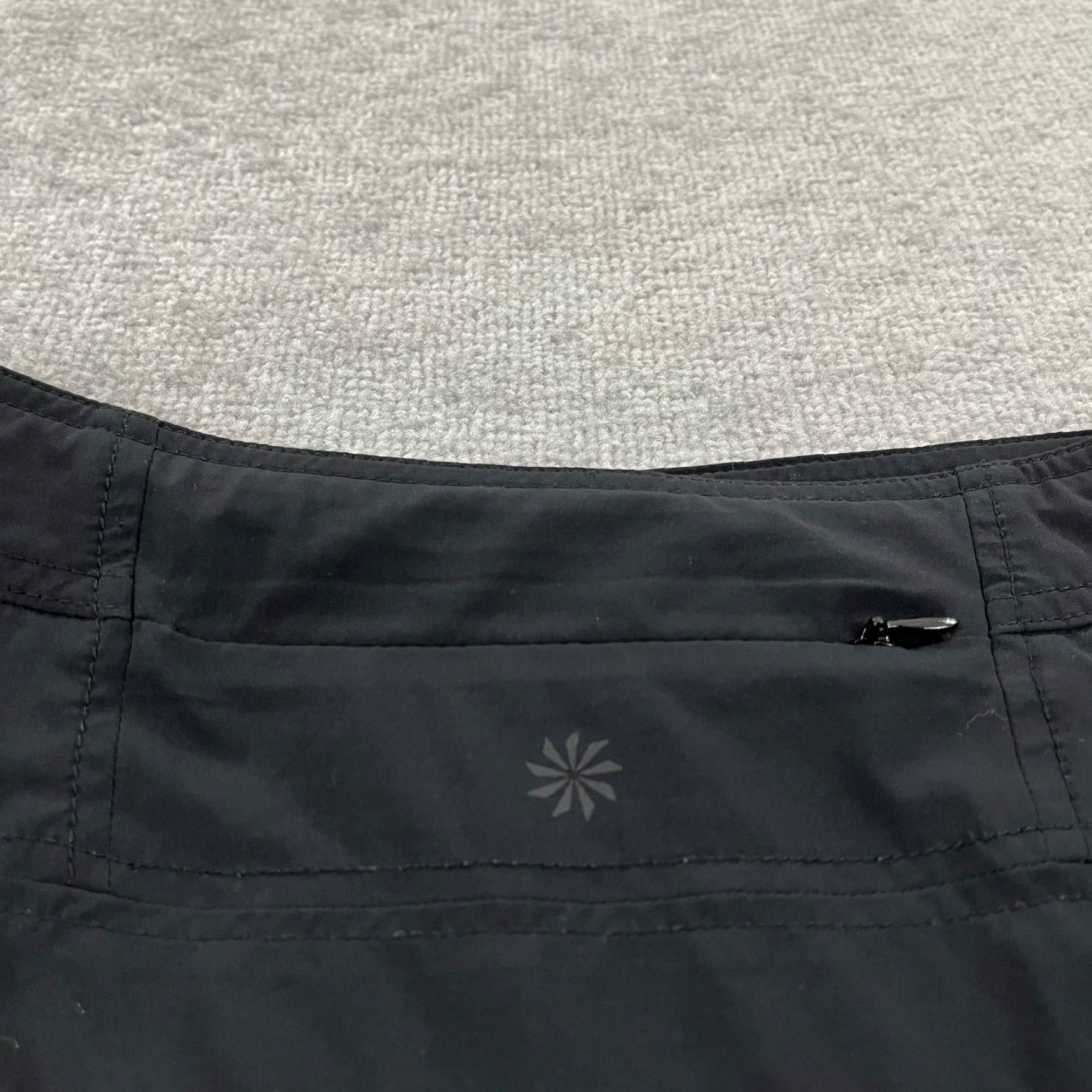 Athleta ATHLETA Skort Womens Size 6 Black Everyday Golf Tennis Lined Pockets Stretch Size ONE SIZE - 2 Thumbnail