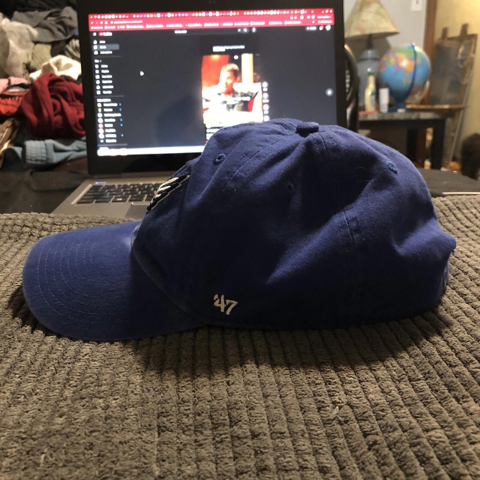 47 St. Louis Battlehawks XFL 47 Brand Blue Adjustable Hat Size ONE SIZE - 5 Thumbnail