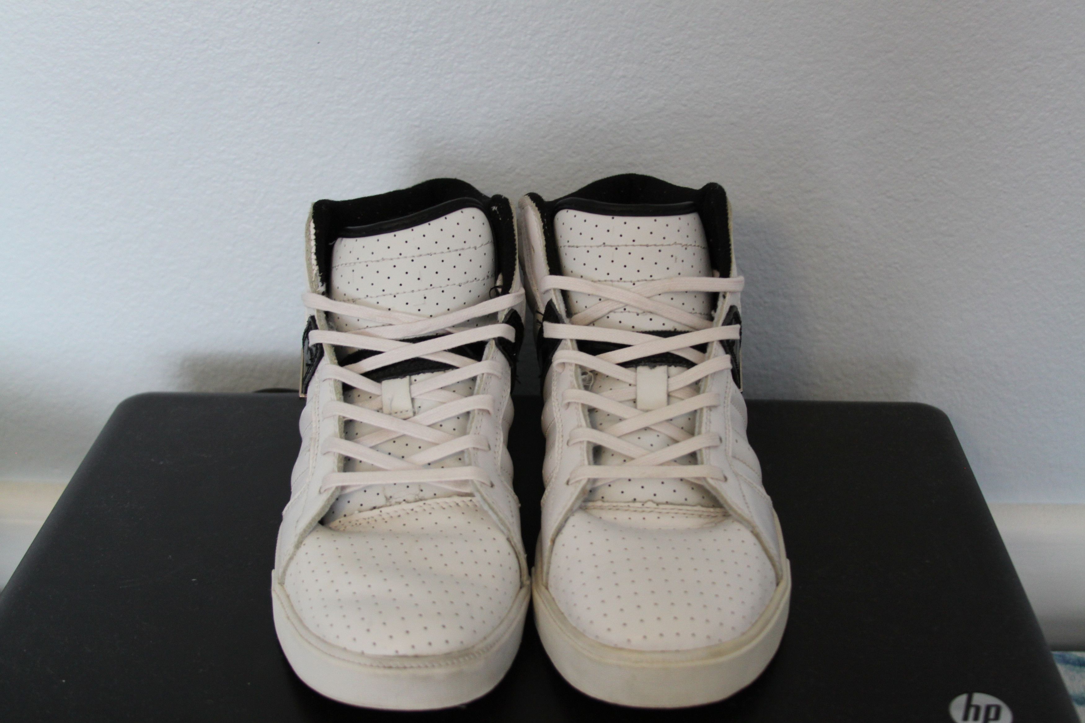 Supra Supra Indy in White/Black - Size 8 Size US 8 / EU 41 - 2 Thumbnail