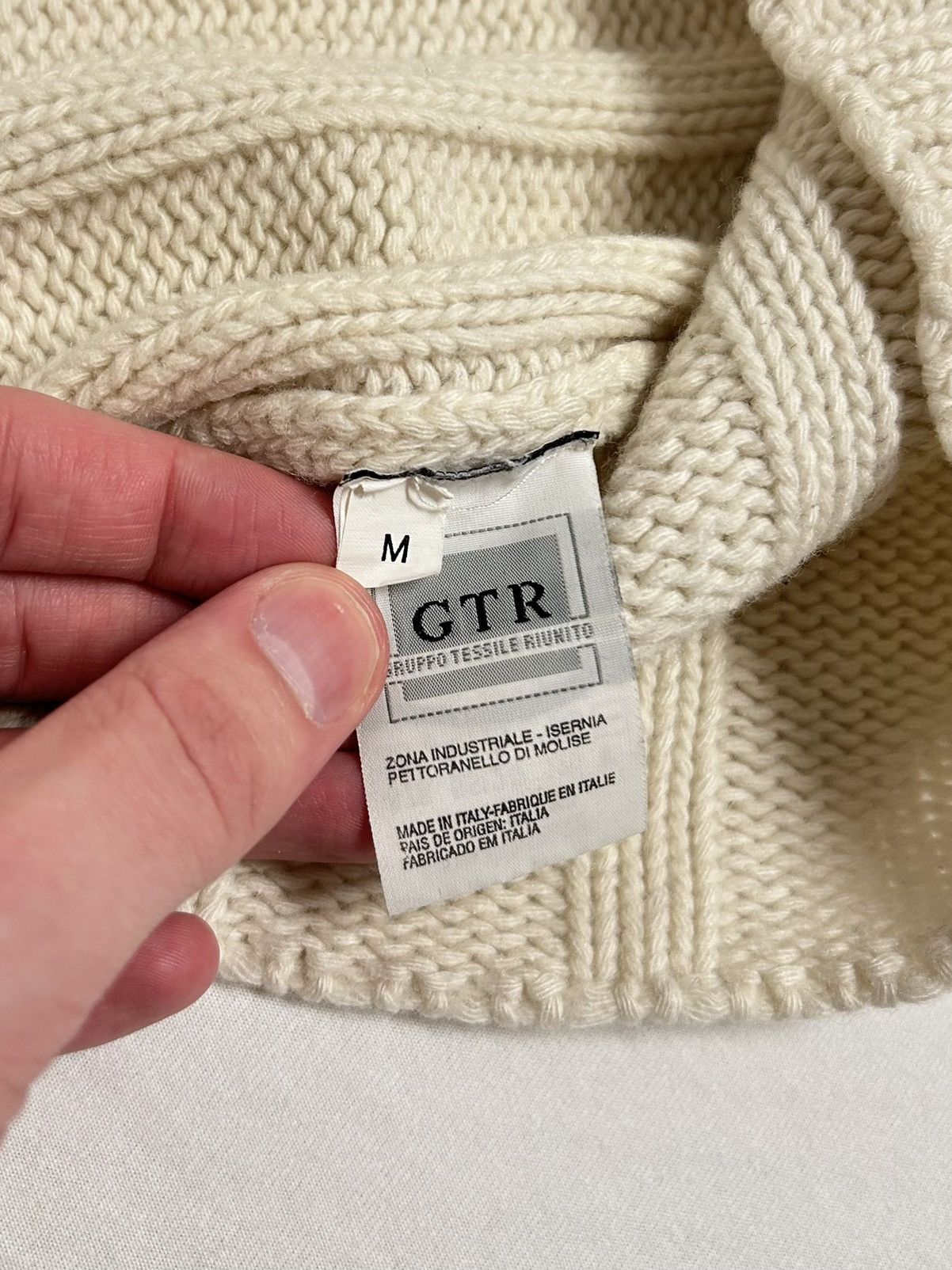 Helmut Lang FW1997 Heavyweight Ribbed Turtleneck Sweater Size US M / EU 48-50 / 2 - 4 Thumbnail