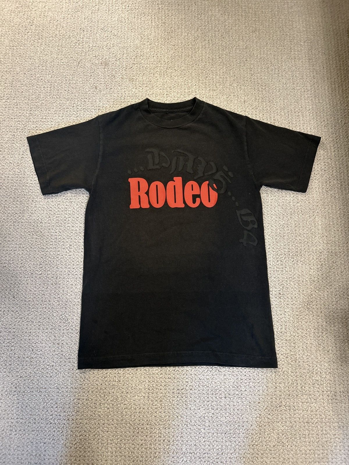 Travis Scott Travis Scott Day Before Rodeo Sp5der Black Tee