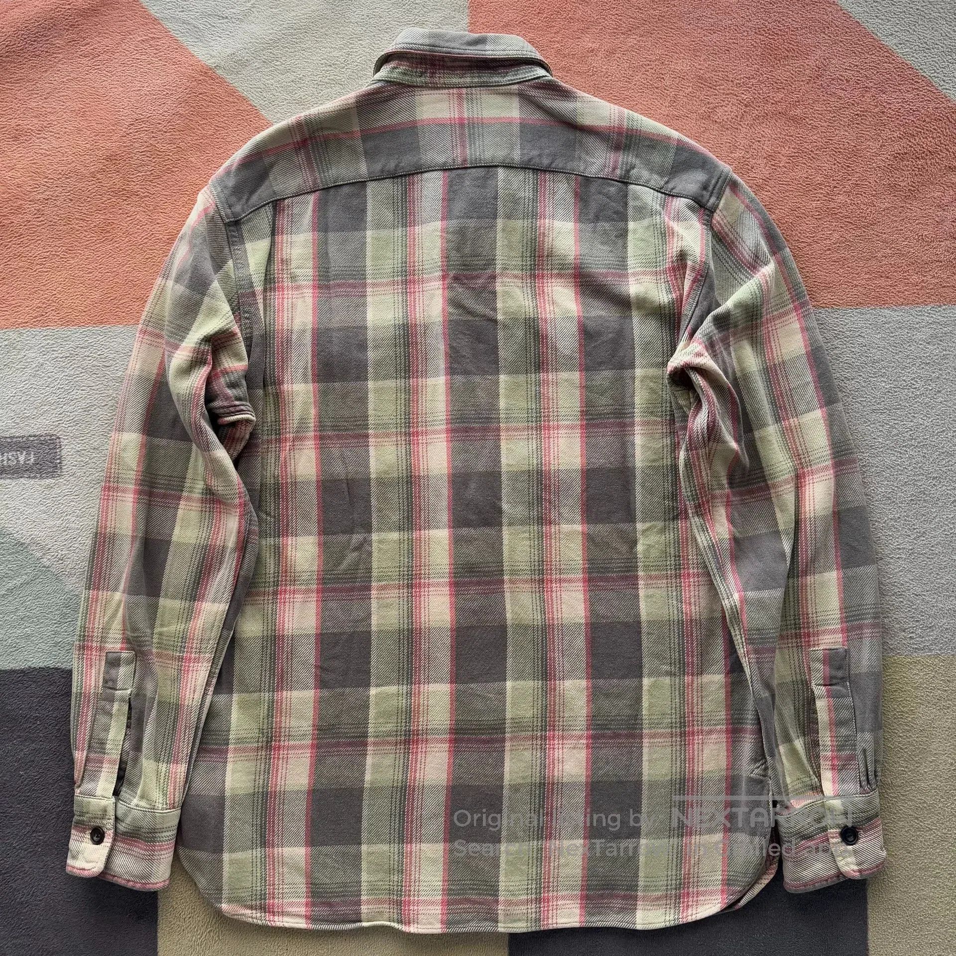 RRL Ralph Lauren RRL Ralph Lauren Double RL Thick Plaid Shirt. Size US S / EU 44-46 / 1 - 2 Thumbnail