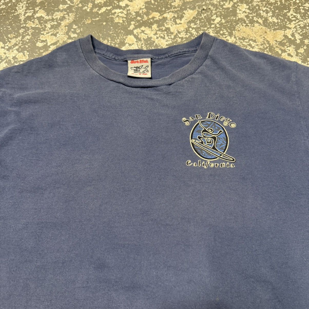 Other Vintage San Diego California Surf Navy Y2K Tshirt Size US L / EU 52-54 / 3 - 12 Thumbnail