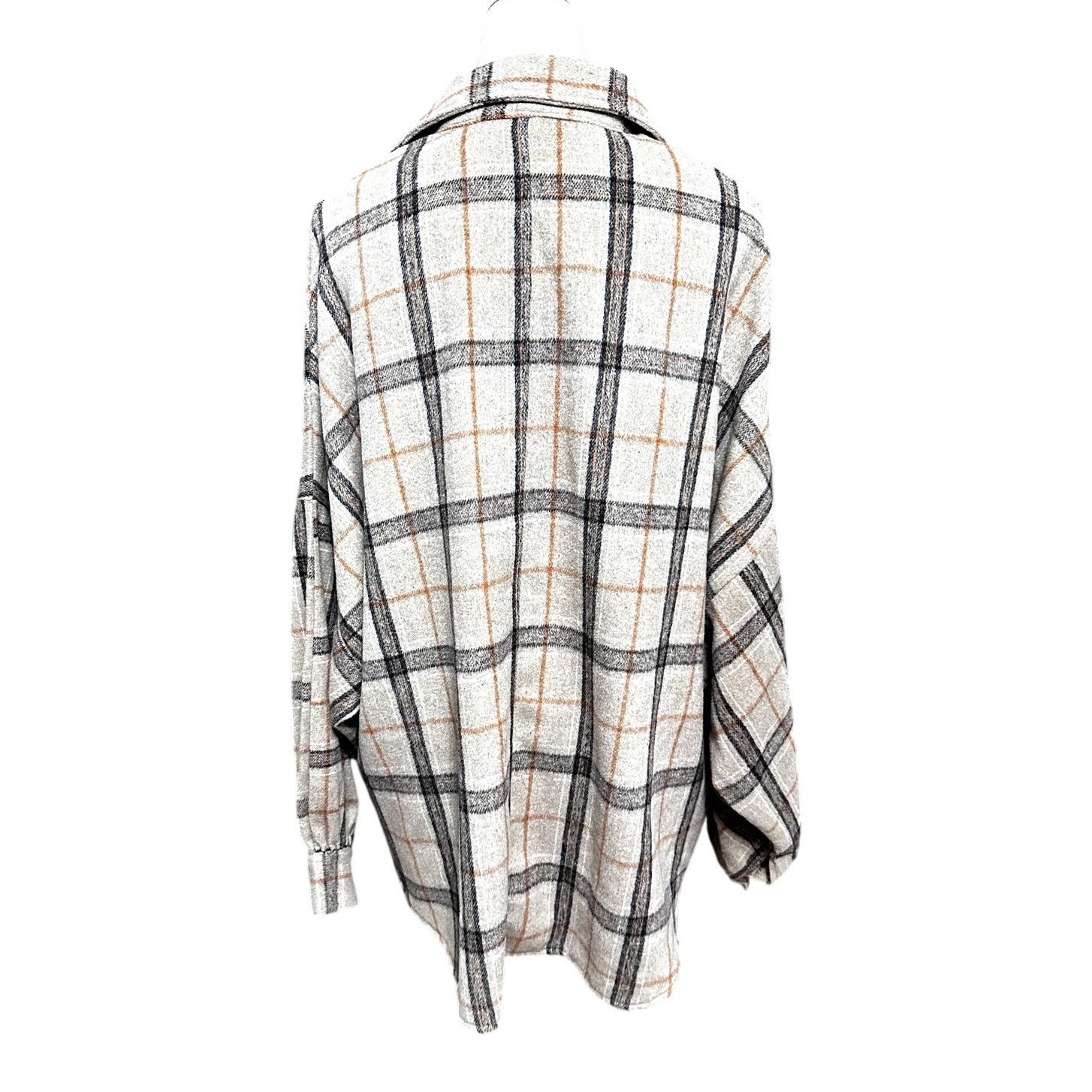 Other E;Ann Design By Korea Plaid Flannel Shirt Jacket LongSleeve Size L / US 10 / IT 46 - 4 Thumbnail