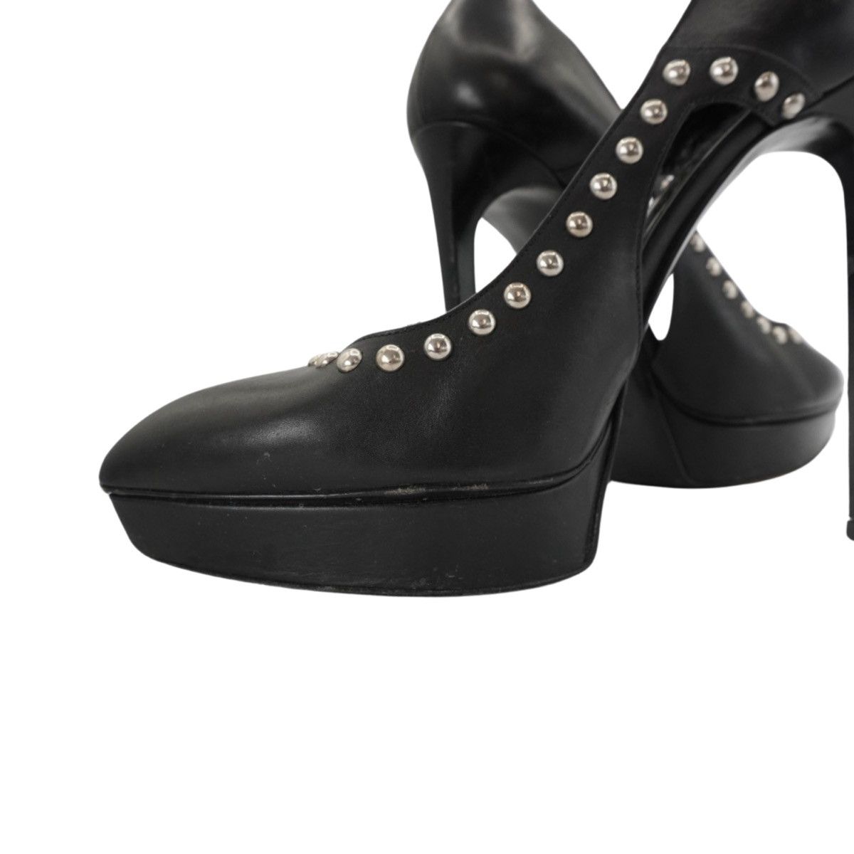 Saint Laurent Paris Saint Laurent Paris 'Janis' Studded Pumps Size US 8.5 / IT 38.5 - 7 Thumbnail