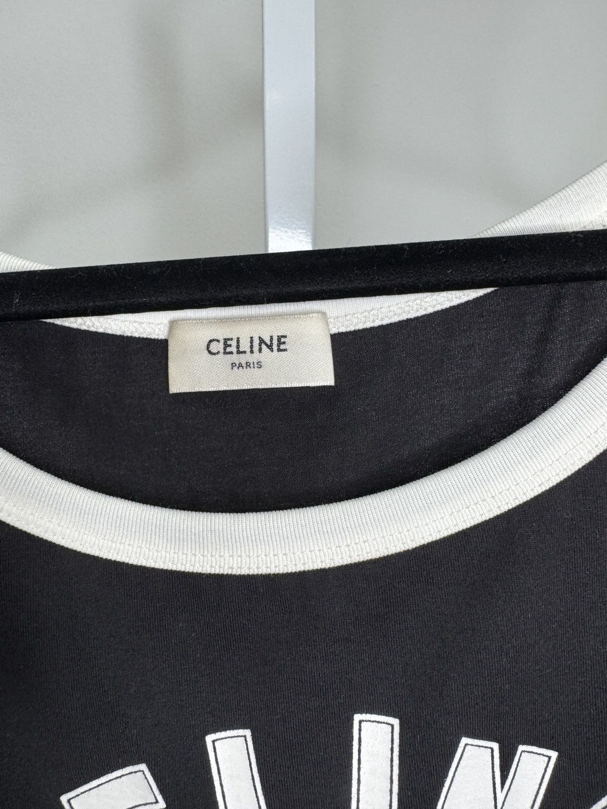 Celine Logo Tank Top Size L / US 10 / IT 46 - 3 Thumbnail