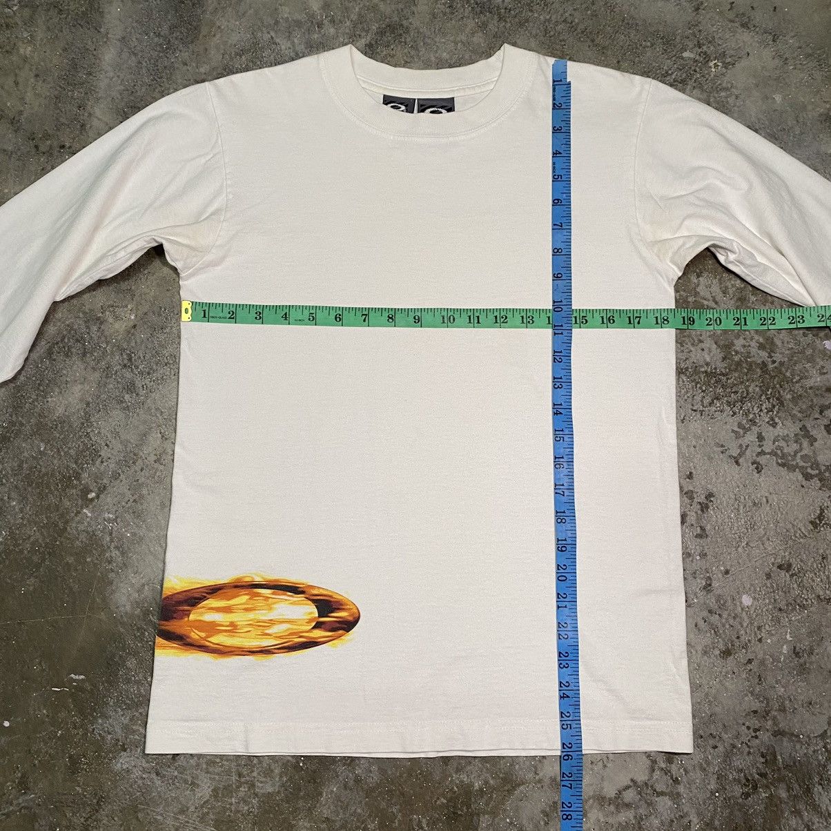 Oakley Vintage 90’s Oakley Flames Software Longsleeve Tee Size US S / EU 44-46 / 1 - 14 Thumbnail