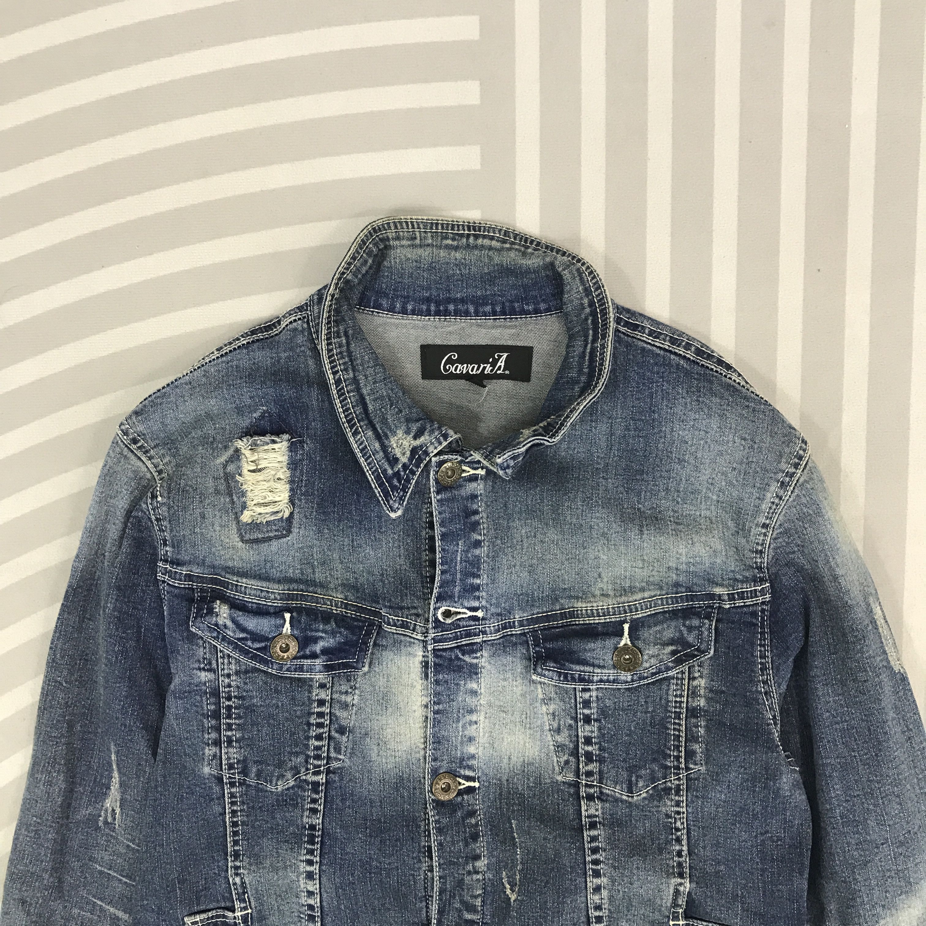 Japanese Brand × Vintage Vintage Gavari A desnim button Jacket Size US L / EU 52-54 / 3 - 2 Thumbnail