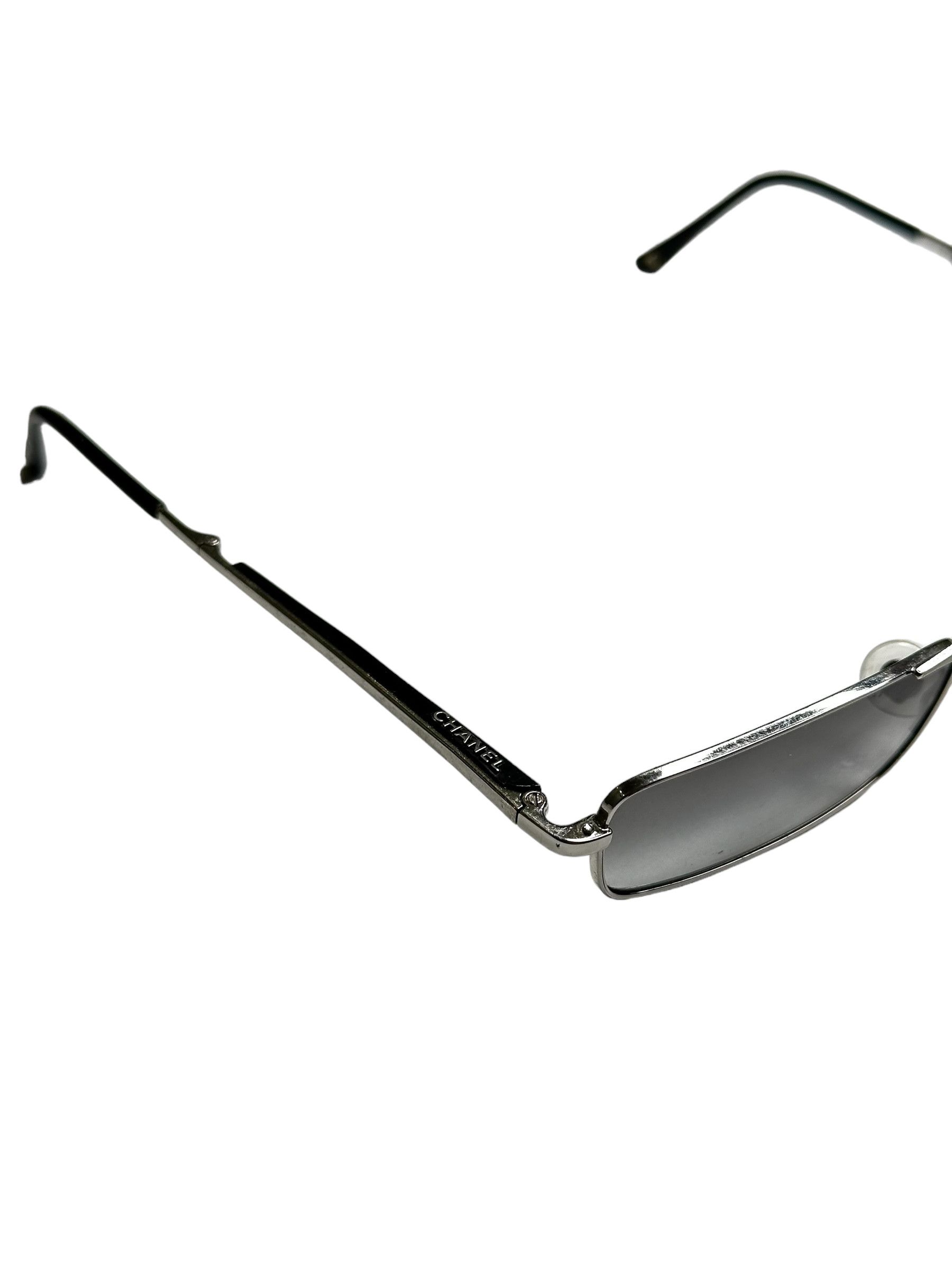 Chanel Chanel Folding Slim Clubman Sunglasses Size ONE SIZE - 6 Thumbnail