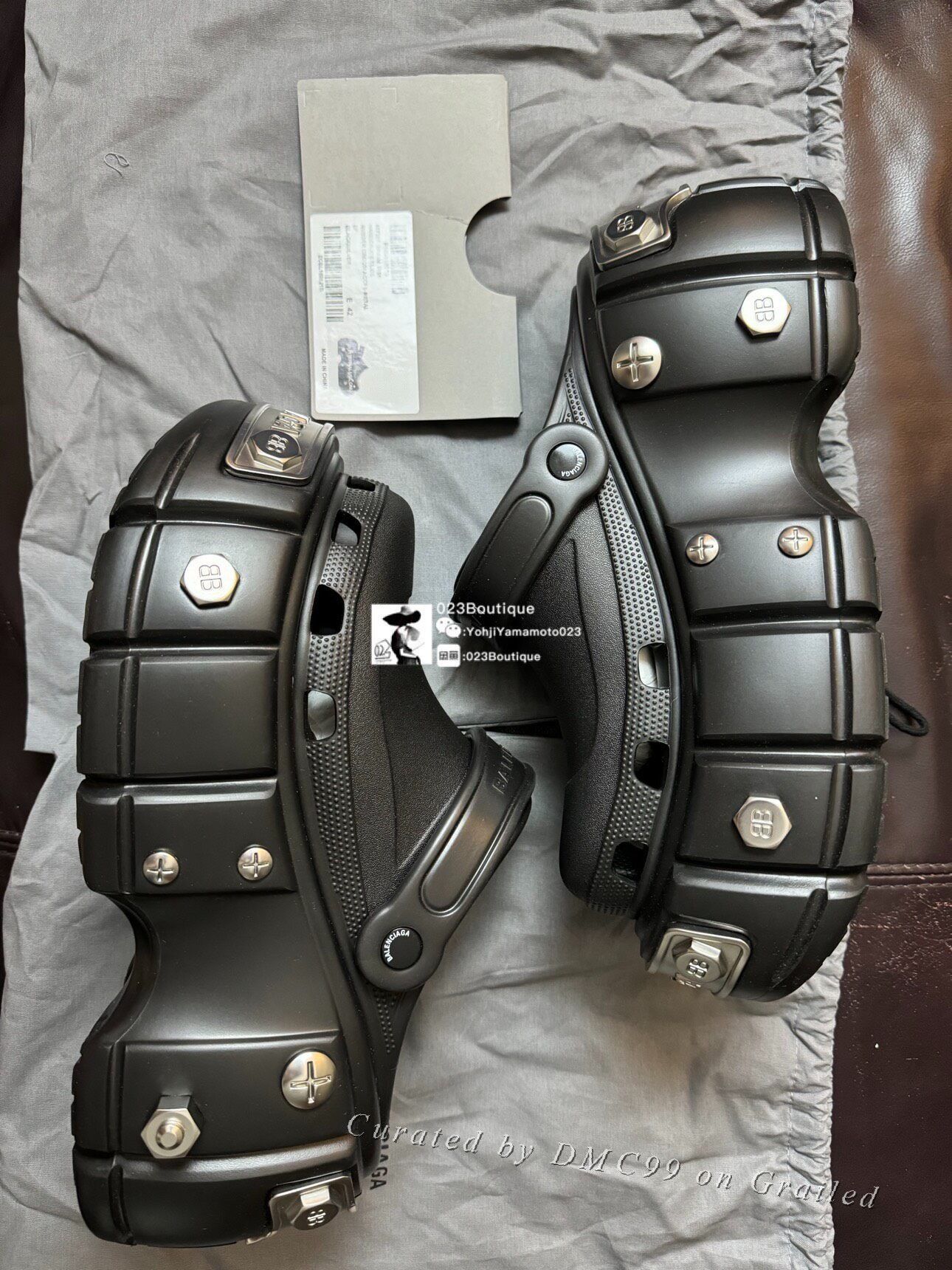 Balenciaga Balenciaga Demna Metal Hardcrocs Crocs 45 | Grailed