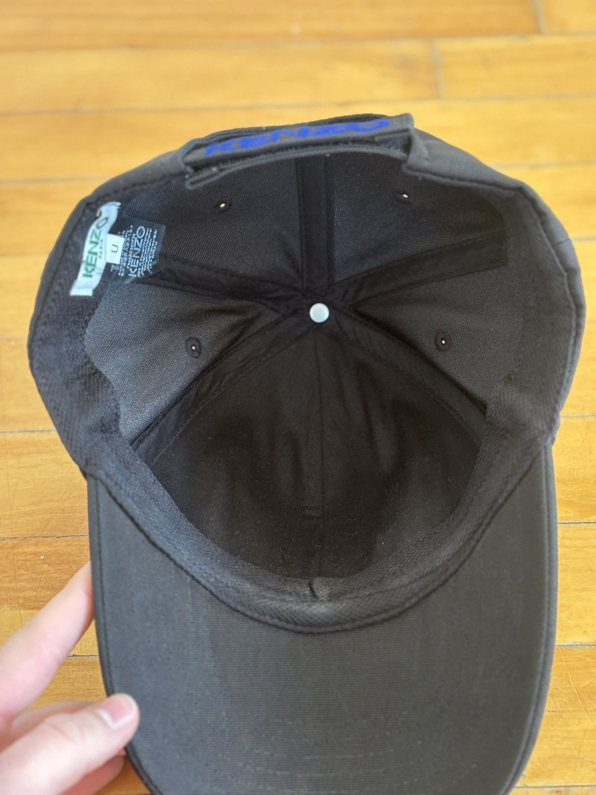Kenzo Kenzo Paris Tiger Logo Baseball Cap Canvas Embroidered Size ONE SIZE - 5 Thumbnail