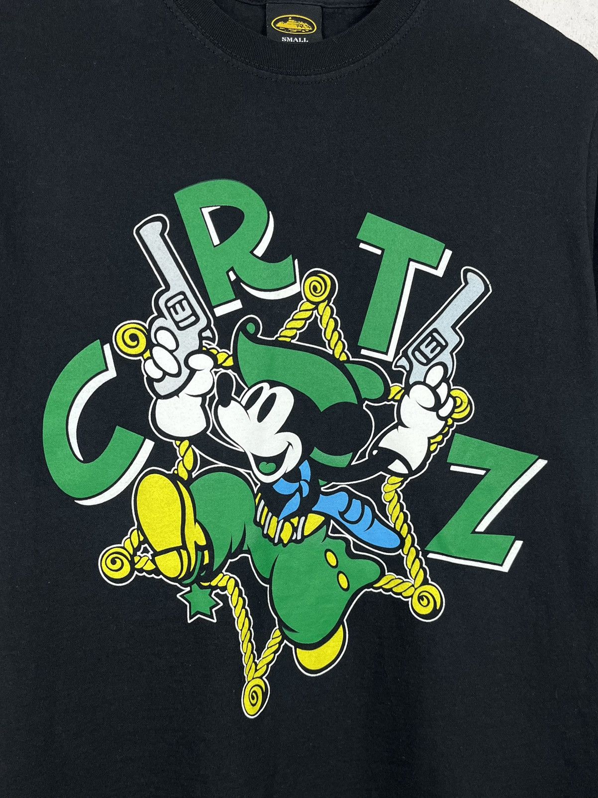 Corteiz Corteiz Mickey Mouse Guns Rap Graphic T-Shirt Rare Hype Y2K Size US S / EU 44-46 / 1 - 3 Thumbnail