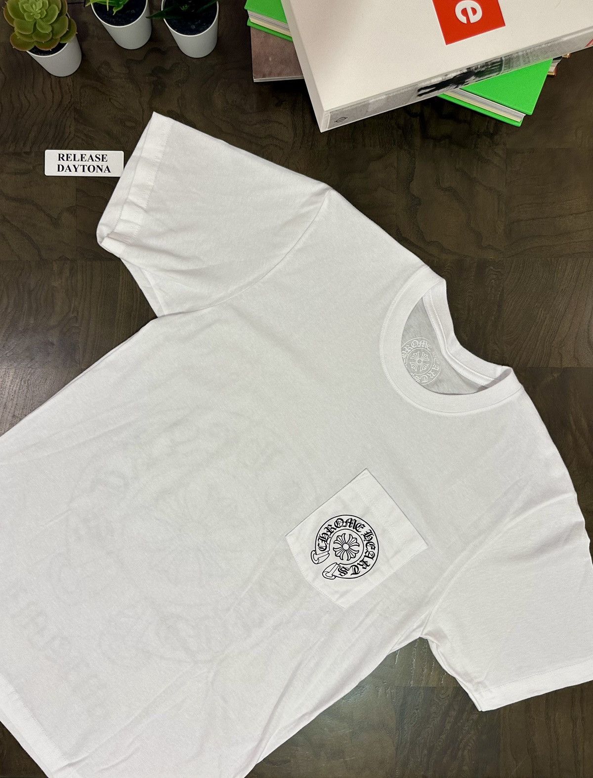 Chrome Hearts Chrome Hearts Miami Horseshoe Tee White Medium Grailed