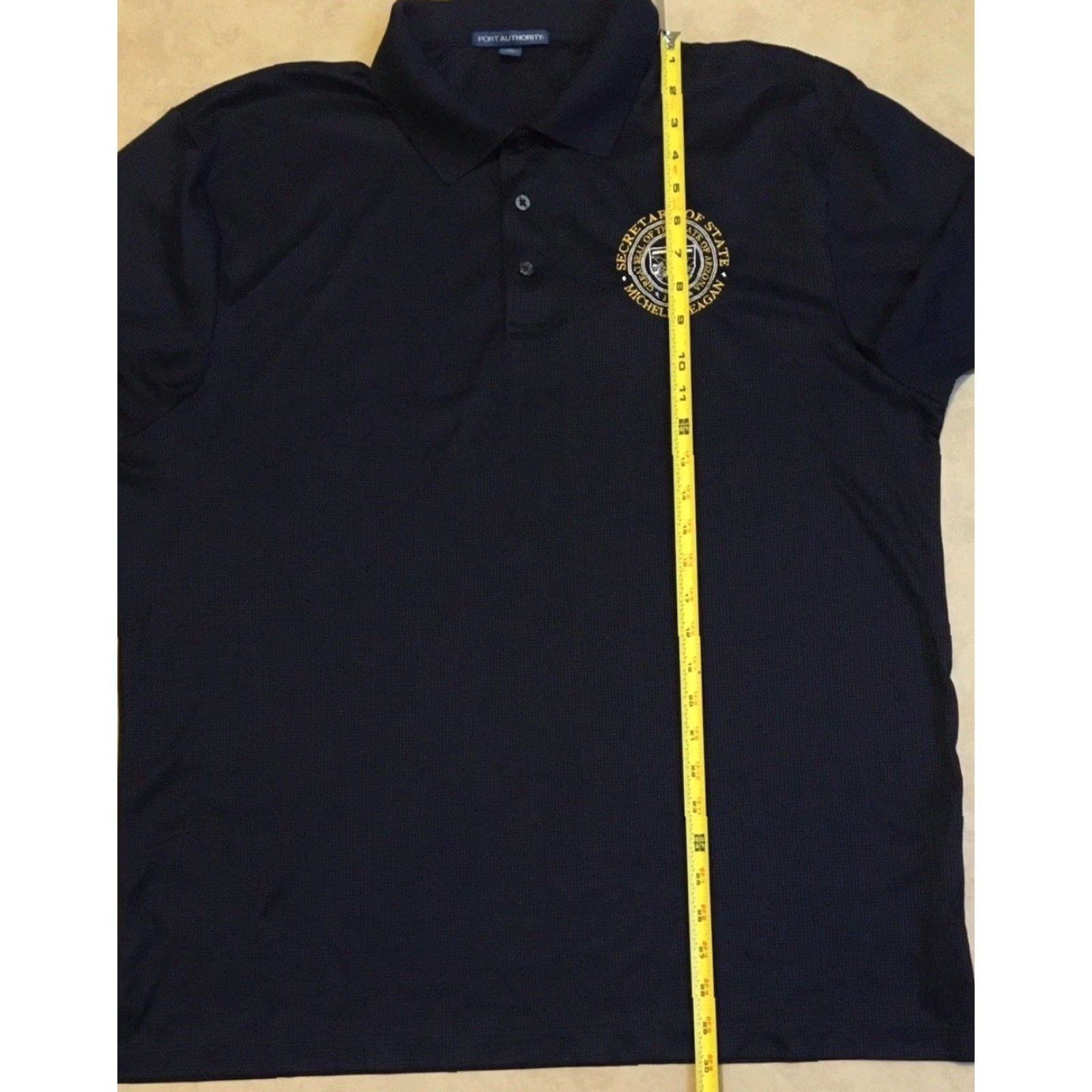 Vintage VINTAGE Michele Reagan Secretary Of State Polo Shirt XL Arizona Government Y2K 90s Blue President Shirt Men XL Size US XL / EU 56 / 4 - 8 Thumbnail