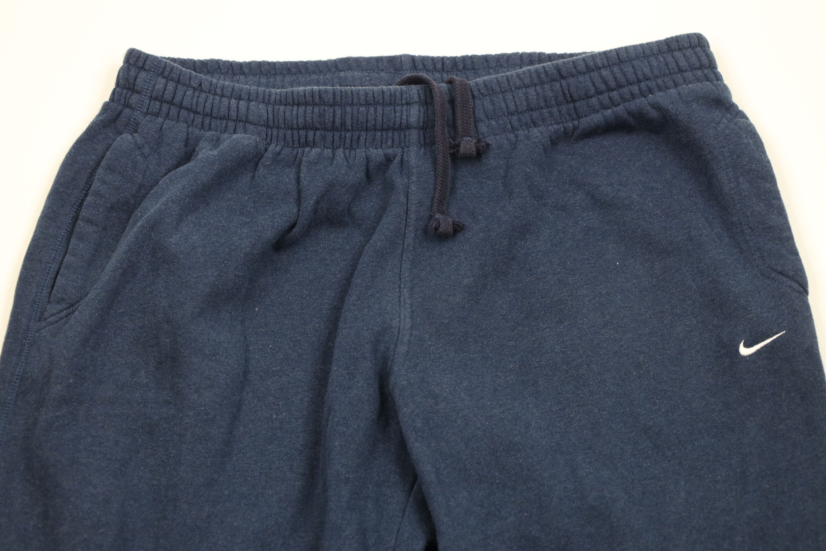 Nike Vintage Y2K Nike Scott Mini Swoosh Wide Leg Sweatpants Blue Size US 40 / EU 56 - 2 Thumbnail