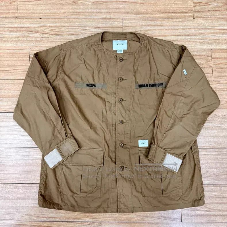 Wtaps Wtaps Casual Collarless Two-pocket Shirt Size US L / EU 52-54 / 3 - 1 Thumbnail