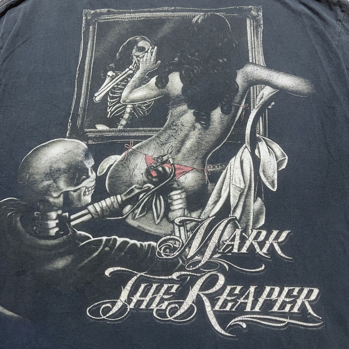 Designer Mark The Reaper Sexy T-shirt Size US L / EU 52-54 / 3 - 5 Thumbnail