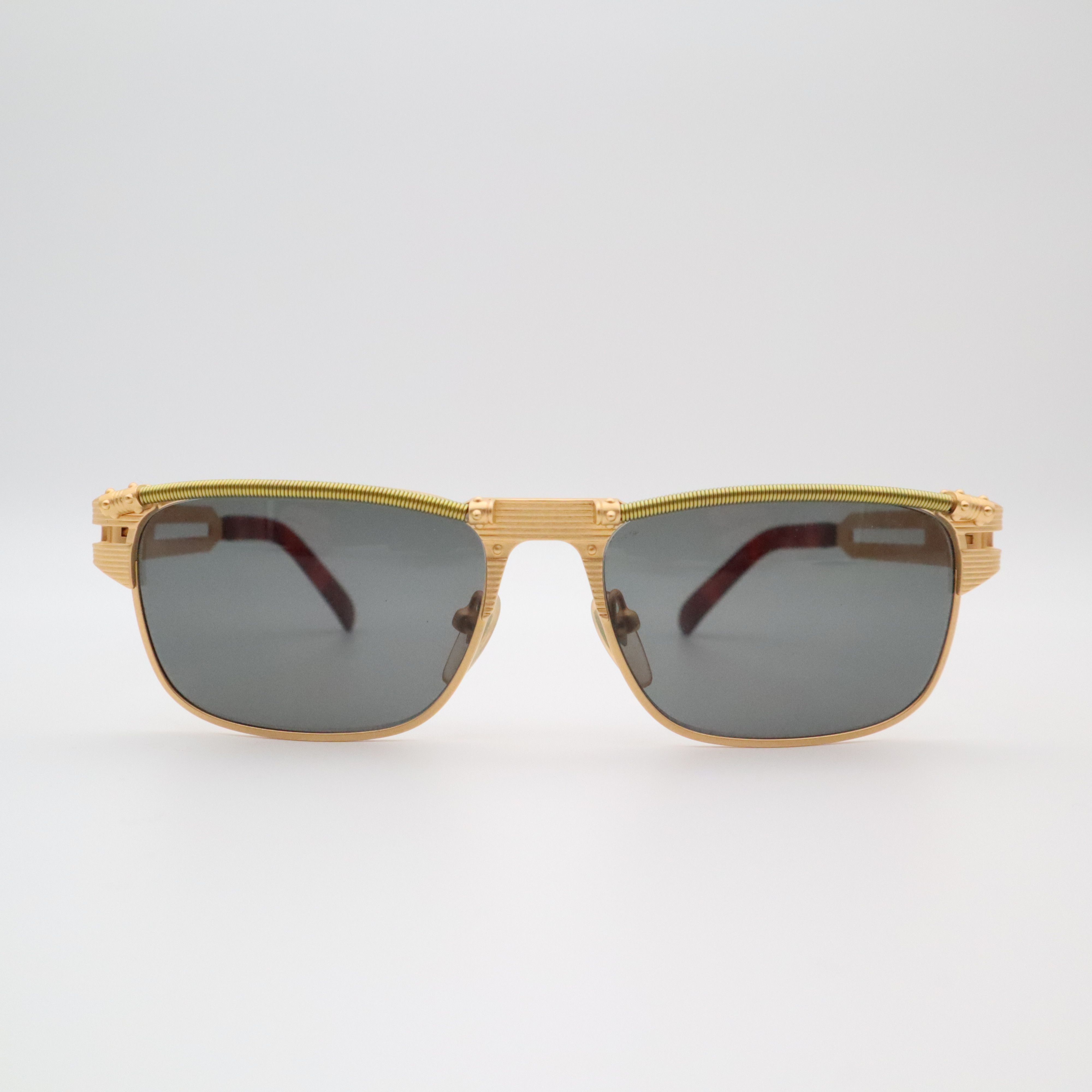 Jean Paul Gaultier × Vintage Vintage Jean Paul Gaultier 56-5109 Sunglasses Steampunk 90s Size ONE SIZE - 1 Thumbnail