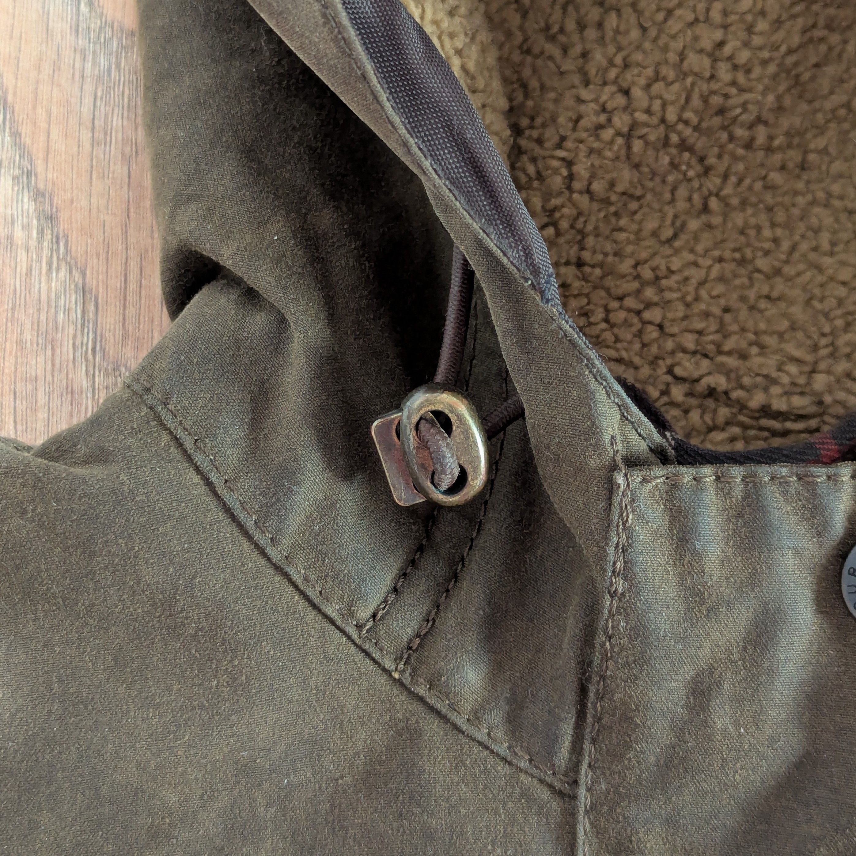 Barbour Barbour Winter Force Parka Wax Hooded Jacket Size Girls XL Size XL / US 12-14 / IT 48-50 - 3 Thumbnail