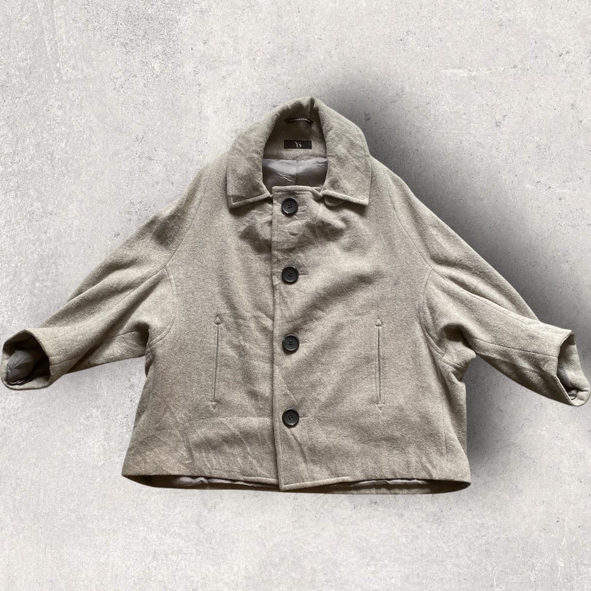 Yohji Yamamoto Y’s Airy Mosser Coat Size M / US 6-8 / IT 42-44 - 1 Thumbnail